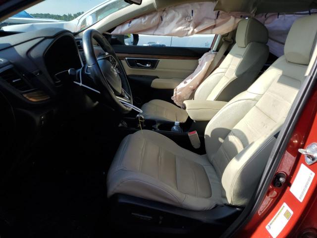 2HKRW2H8XJH658022 - 2018 HONDA CR-V EXL წითელი ფოტო 7