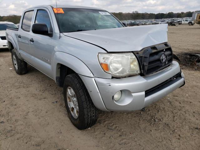 3TMJU62N28M065963 - 2008 TOYOTA TACOMA DOUBLE CAB PRERUNNER SILVER photo 1