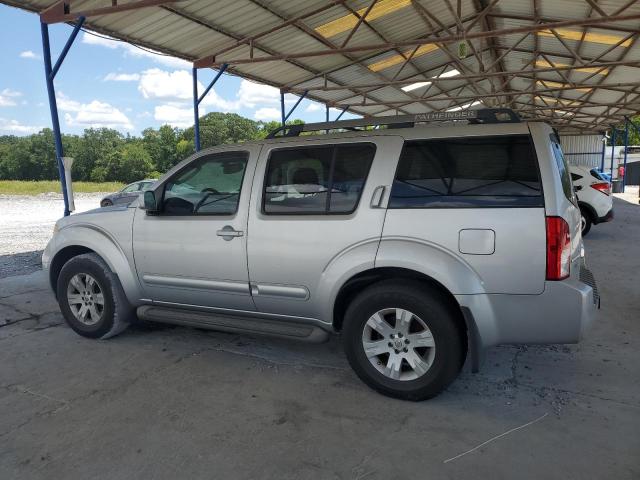 5N1AR18U15C700652 - 2005 NISSAN PATHFINDER LE فضي صورة 2