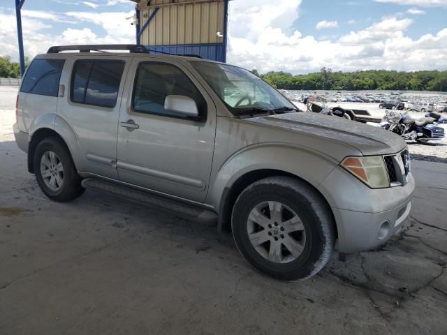 5N1AR18U15C700652 - 2005 NISSAN PATHFINDER LE فضي صورة 4