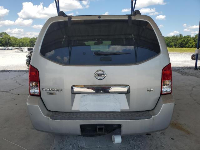 5N1AR18U15C700652 - 2005 NISSAN PATHFINDER LE فضي صورة 6