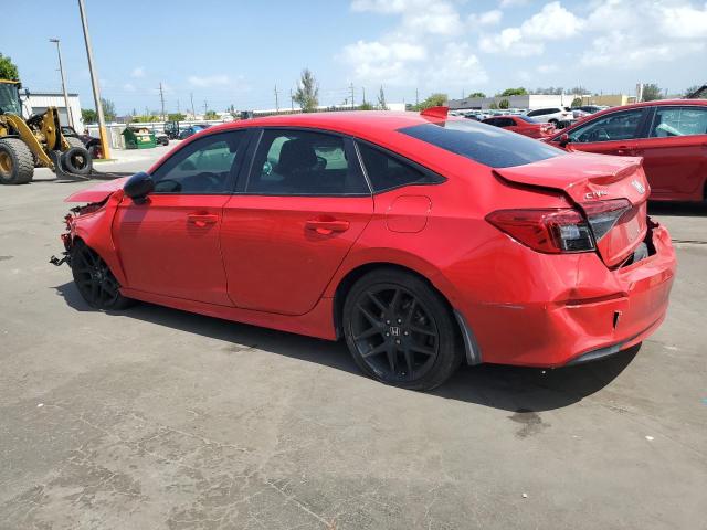 2HGFE2F57RH509491 - 2024 HONDA CIVIC SPORT RED photo 2