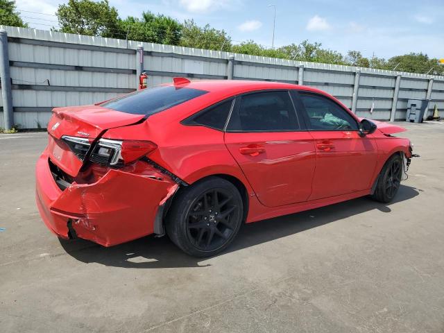 2HGFE2F57RH509491 - 2024 HONDA CIVIC SPORT RED photo 3