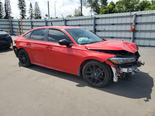 2HGFE2F57RH509491 - 2024 HONDA CIVIC SPORT RED photo 4