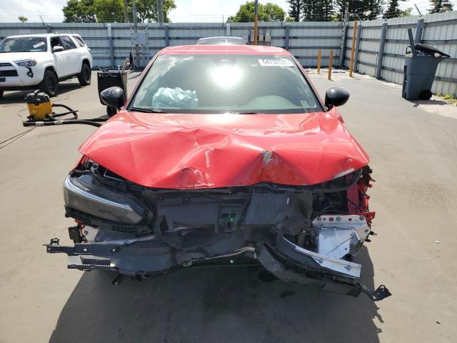 2HGFE2F57RH509491 - 2024 HONDA CIVIC SPORT RED photo 5