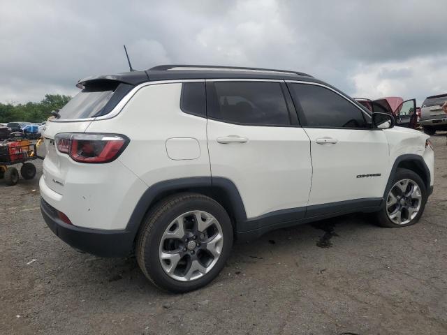 3C4NJDCB1JT355478 - 2018 JEEP COMPASS LIMITED WHITE photo 3