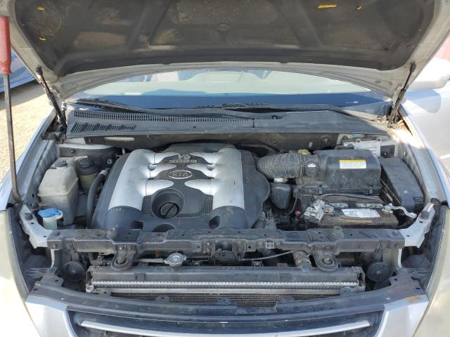 KNDMB233966078165 - 2006 KIA SEDONA EX SILVER photo 12