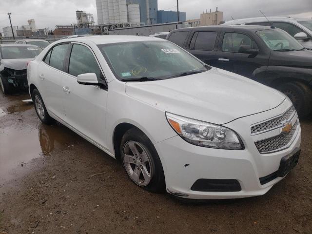 1G11C5SA2DF197697 - 2013 CHEVROLET MALIBU 1LT WHITE photo 1