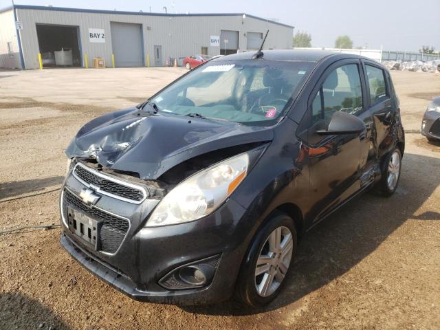 KL8CD6S9XEC458045 - 2014 CHEVROLET SPARK 1LT BLACK photo 1