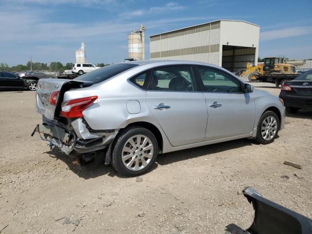 3N1AB7AP2HY361382 - 2017 NISSAN SENTRA S SILVER photo 3