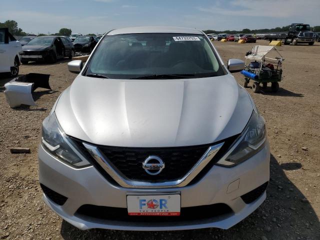 3N1AB7AP2HY361382 - 2017 NISSAN SENTRA S SILVER photo 5