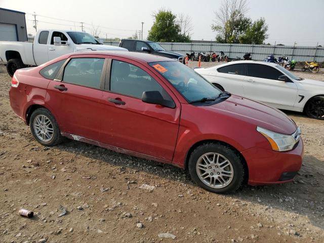 1FAHP3FN7BW106325 - 2011 FORD FOCUS SE RED photo 4