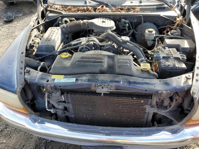 1B7GG22X6YS618424 - 2000 DODGE DAKOTA BLUE photo 11