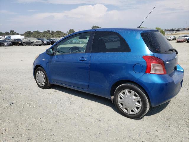 JTDJT923X75138178 - 2007 TOYOTA YARIS BLUE photo 2