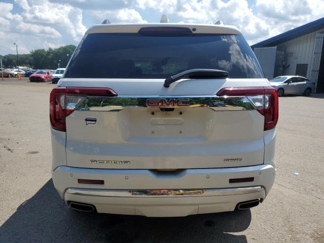 1GKKNXLS9MZ203877 - 2021 GMC ACADIA DENALI WHITE photo 6
