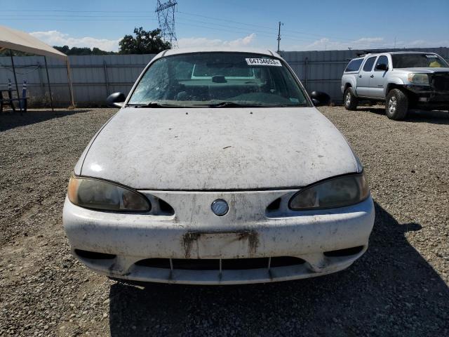 1MELM13P0VW648005 - 1997 MERCURY TRACER LS WHITE photo 5