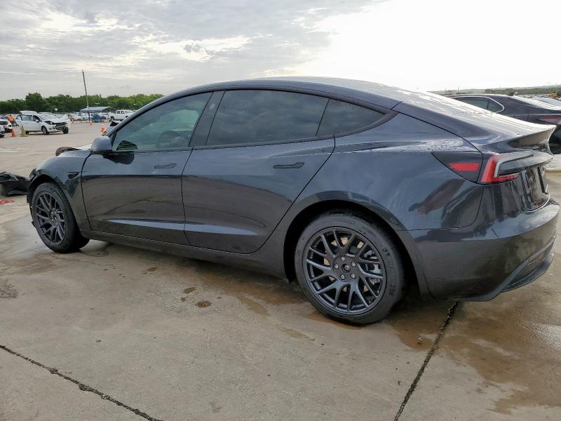 5YJ3E1EAXSF908532 - 2025 TESLA MODEL 3 灰色 照片 2