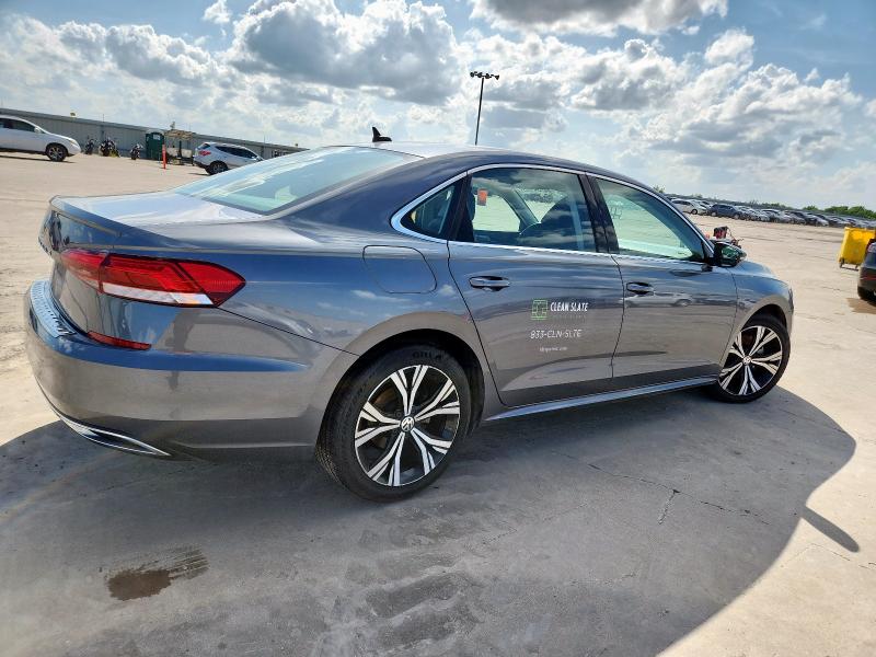 1VWSA7A34MC018834 - 2021 VOLKSWAGEN PASSAT SE ნაცრისფერი ფოტო 3
