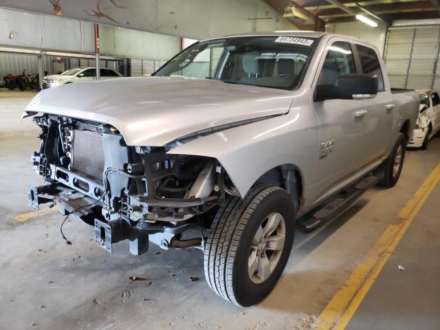 1C6RR7LG5KS592699 - 2019 RAM 1500 CLASS SLT 银色 照片 1