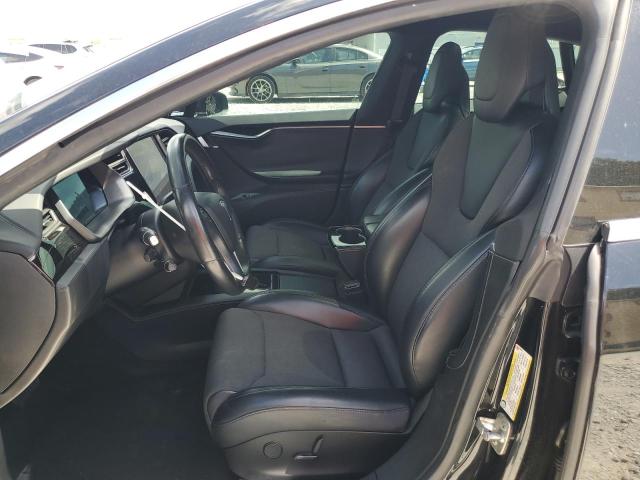 5YJSA1E25JF288025 - 2018 TESLA MODEL S შავი ფოტო 7