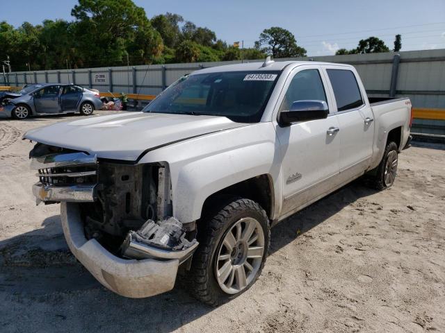 3GCUKTEC2GG288688 - 2016 CHEVROLET SILVERADO K1500 HIGH COUNTRY WHITE photo 1