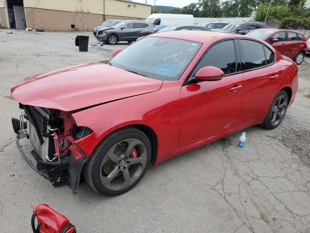 ZARFAEDN1J7580092 - 2018 ALFA ROMEO GIULIA Q4 RED photo 1