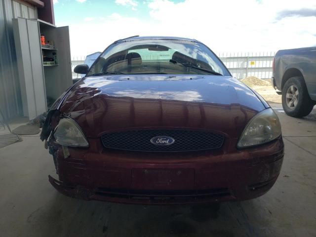 1FAFP53U16A138737 - 2006 FORD TAURUS SE BURGUNDY photo 5