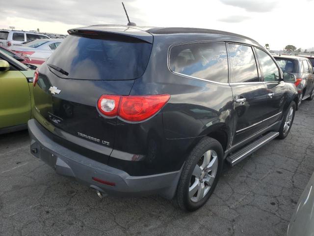 1GNEV33DX9S125491 - 2009 CHEVROLET TRAVERSE LTZ BLACK photo 3