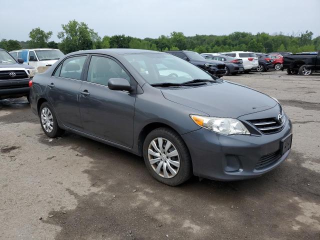 2T1BU4EEXDC932582 - 2013 TOYOTA COROLLA BASE GRAY photo 4