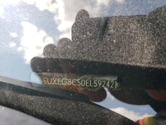 5UXFG8C50EL592421 - 2014 BMW X6 XDRIVE50I ORANGE photo 13