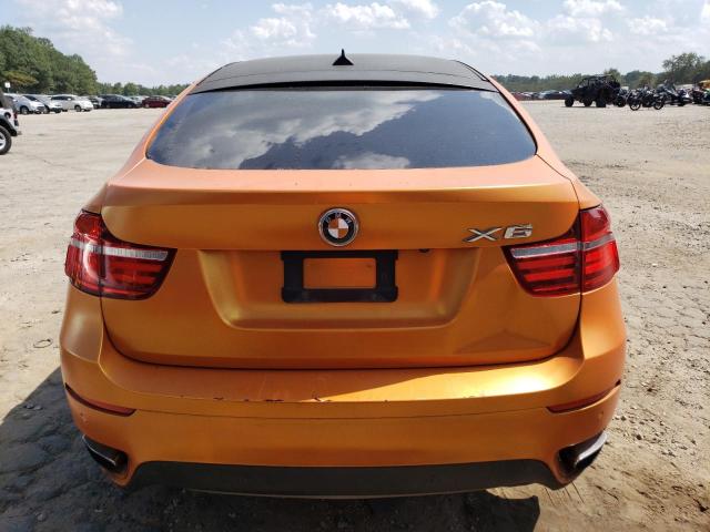 5UXFG8C50EL592421 - 2014 BMW X6 XDRIVE50I ORANGE photo 6
