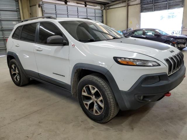 1C4PJMBS8EW183959 - 2014 JEEP CHEROKEE TRAILHAWK WHITE photo 4