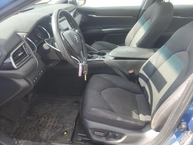 4T1C11BK7LU011651 - 2020 TOYOTA CAMRY LE BLUE photo 7