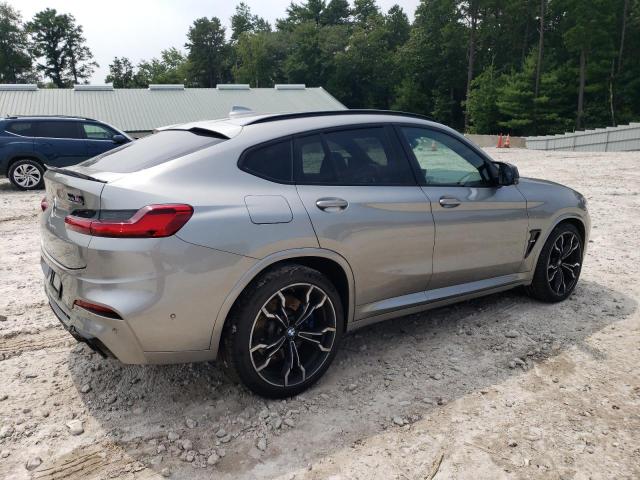 5YMUJ0C02LLA99542 - 2020 BMW X4 M COMPETITION SILVER photo 3