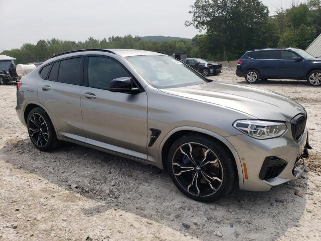 5YMUJ0C02LLA99542 - 2020 BMW X4 M COMPETITION SILVER photo 4