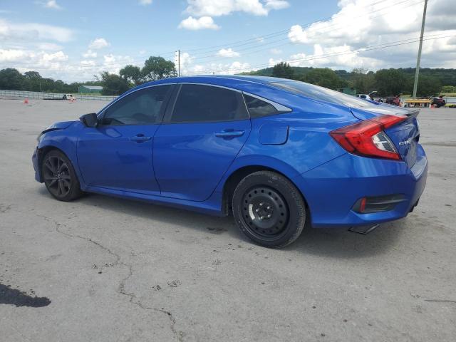 19XFC2F8XLE010332 - 2020 HONDA CIVIC SPORT Көк фото 2
