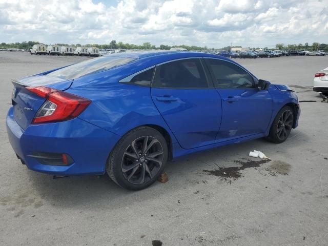 19XFC2F8XLE010332 - 2020 HONDA CIVIC SPORT Көк фото 3