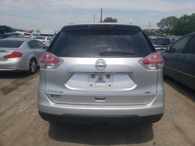 KNMAT2MT3FP559926 - 2015 NISSAN ROGUE S SILVER photo 6