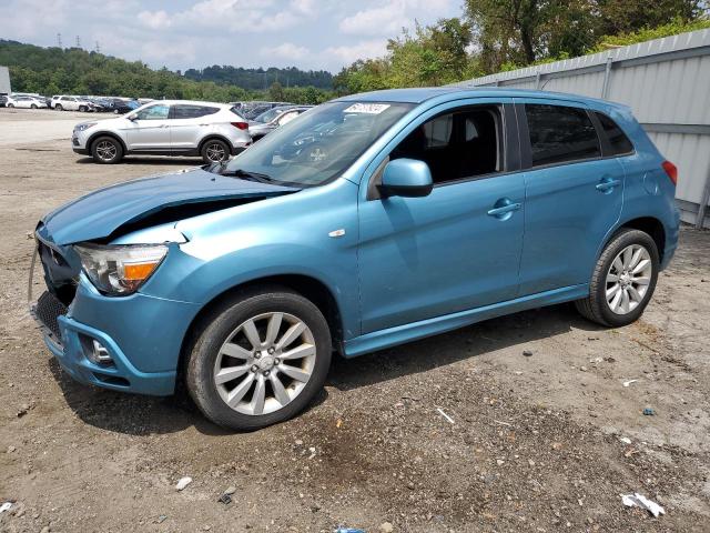 JA4AP4AU7BZ008081 - 2011 MITSUBISHI OUTLANDER SE TURQUOISE photo 1