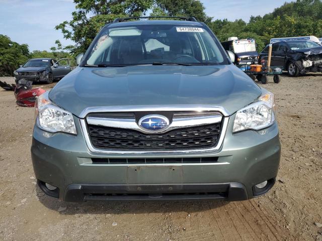 JF2SJAKC0FH563984 - 2015 SUBARU FORESTER 2.5I LIMITED GREEN photo 5