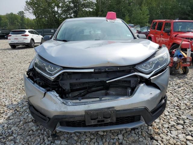 2HKRW6H30JH206365 - 2018 HONDA CR-V LX SILVER photo 5