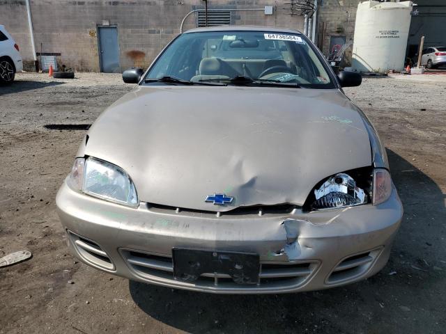 1G1JF524827266756 - 2002 CHEVROLET CAVALIER LS TAN photo 5