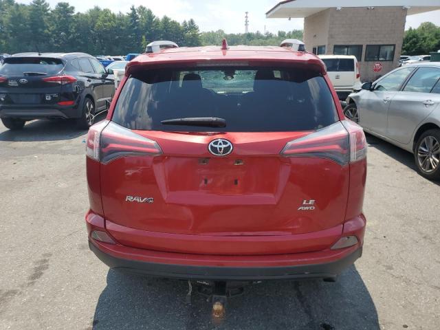 JTMBFREV1HJ136286 - 2017 TOYOTA RAV4 LE RED photo 6