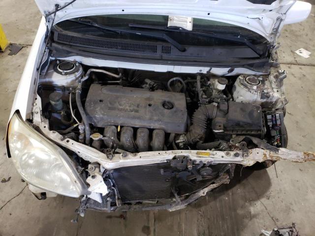 2T1KR30EX7C668626 - 2007 TOYOTA COROLLA MA XR WHITE photo 11