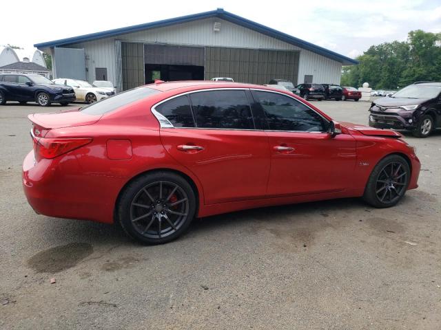 JN1FV7AP3HM850924 - 2017 INFINITI Q50 RED SPORT 400 RED photo 3