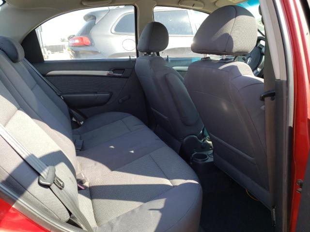 KL1TD56647B050643 - 2007 CHEVROLET AVEO BASE Qırmızı foto 10