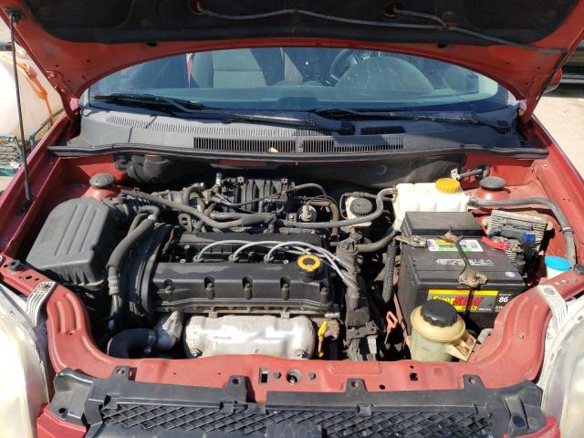 KL1TD56647B050643 - 2007 CHEVROLET AVEO BASE Qırmızı foto 11