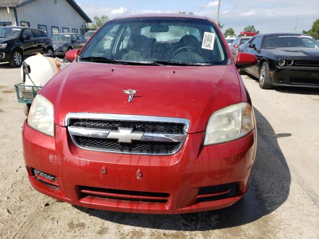 KL1TD56647B050643 - 2007 CHEVROLET AVEO BASE Qırmızı foto 5