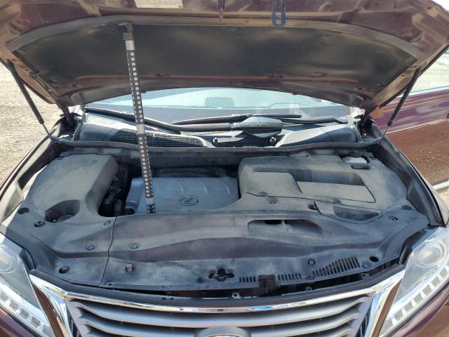 2T2BK1BA7DC201237 - 2013 LEXUS RX 350 BASE Qəhvəyi foto 12
