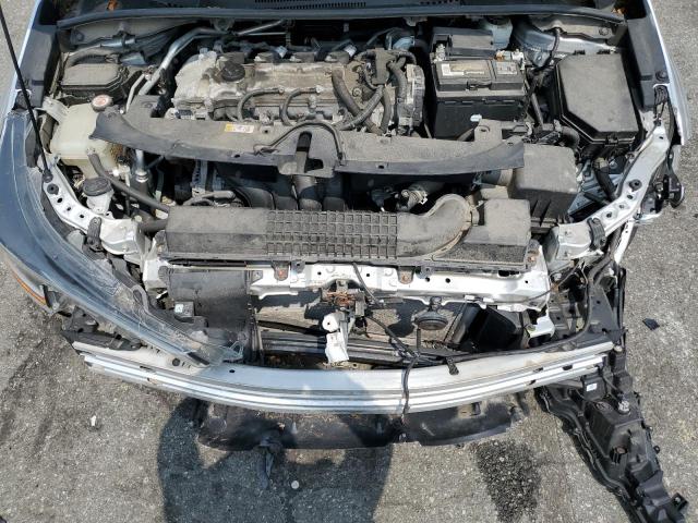 5YFEPRAE3LP094403 - 2020 TOYOTA COROLLA LE Արծաթագույն լուսանկար 11